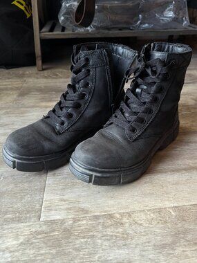 SOREL Women’s Black Combat Boots Size US 6 / EU 37